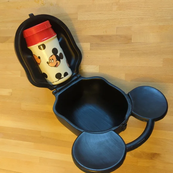 Vintage Mickey Mouse Lunchbox and Tumbler Thermos Set - Picture 5 of 12